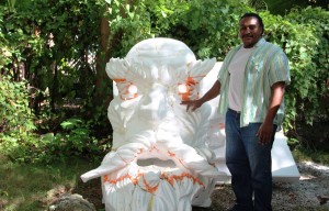 Andret-Styrofoam sculpture
